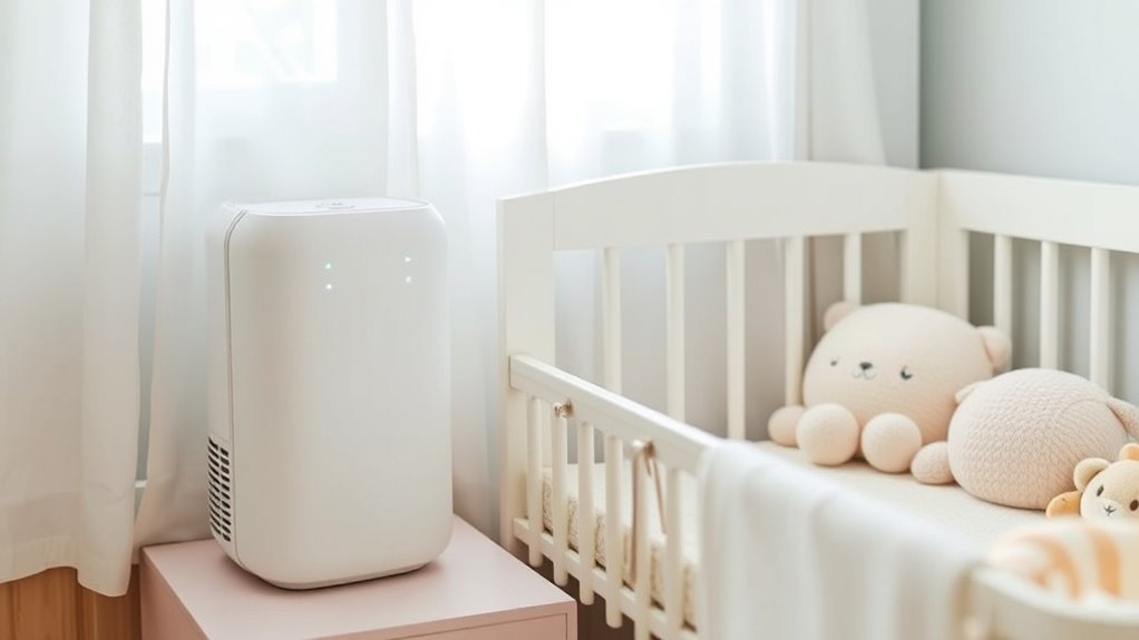 safe quiet portable air purifier