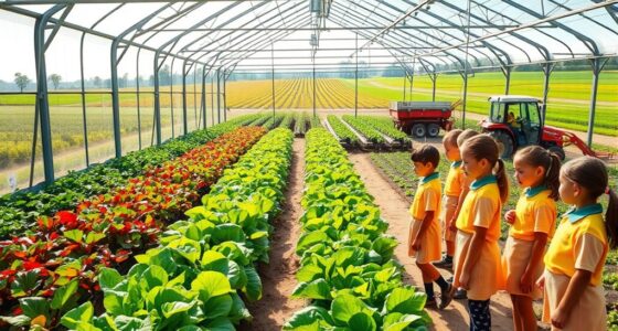 school greenhouse farm partnerships