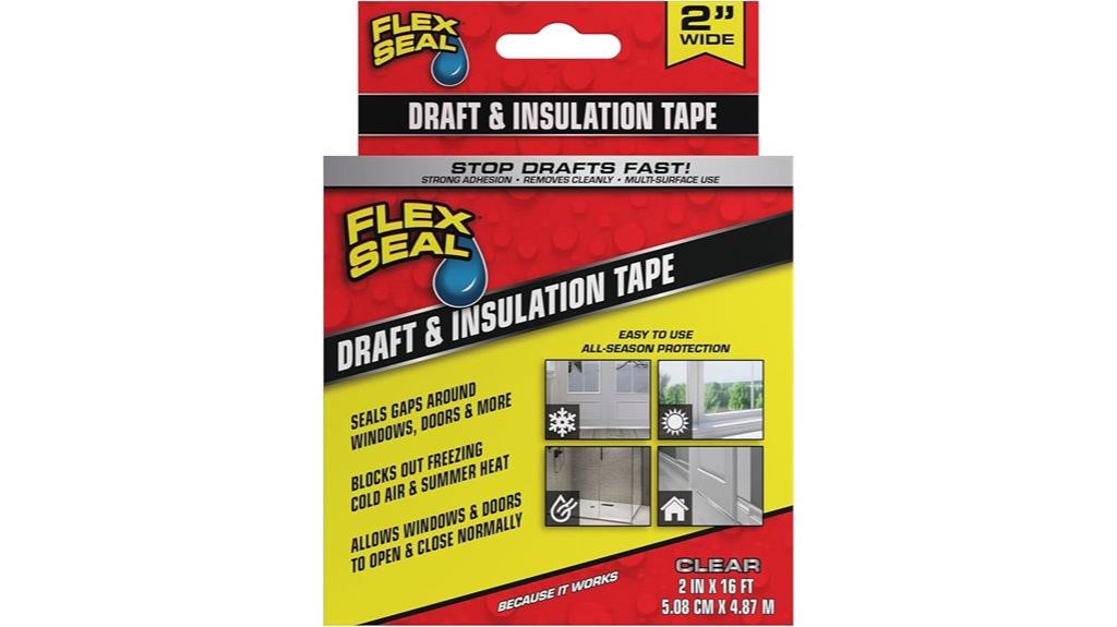sealing tape for drafts