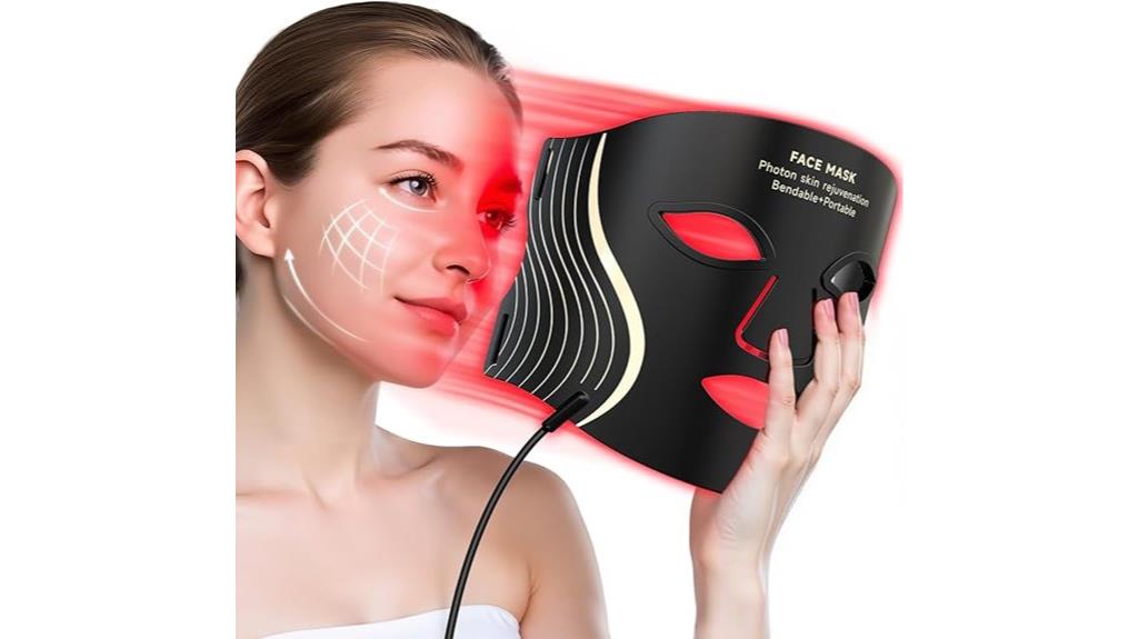 seven color led face mask