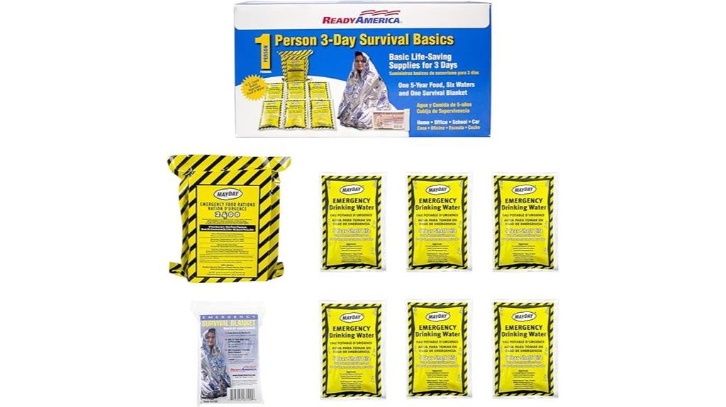 single person emergency kit