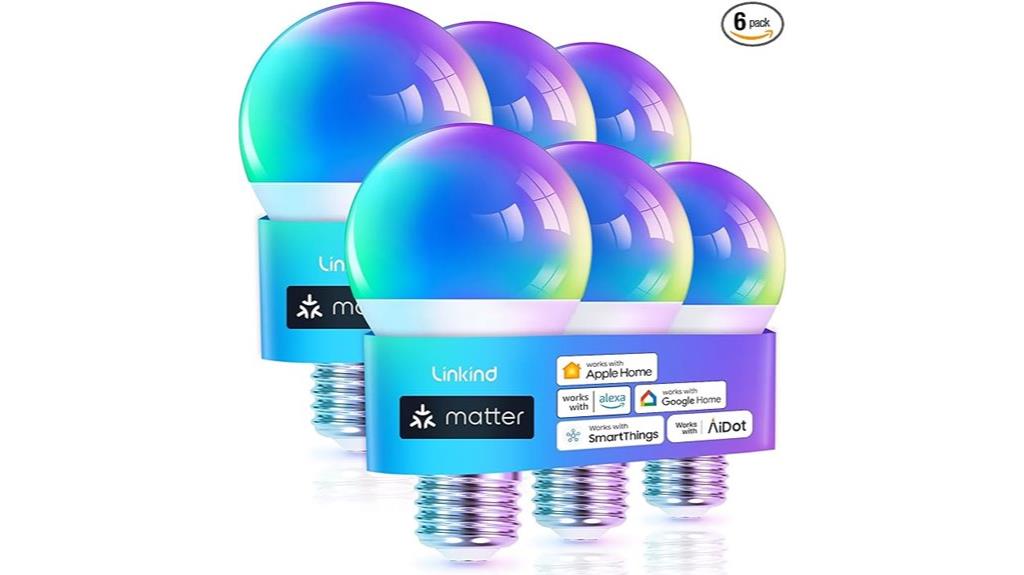 six pack smart bulb