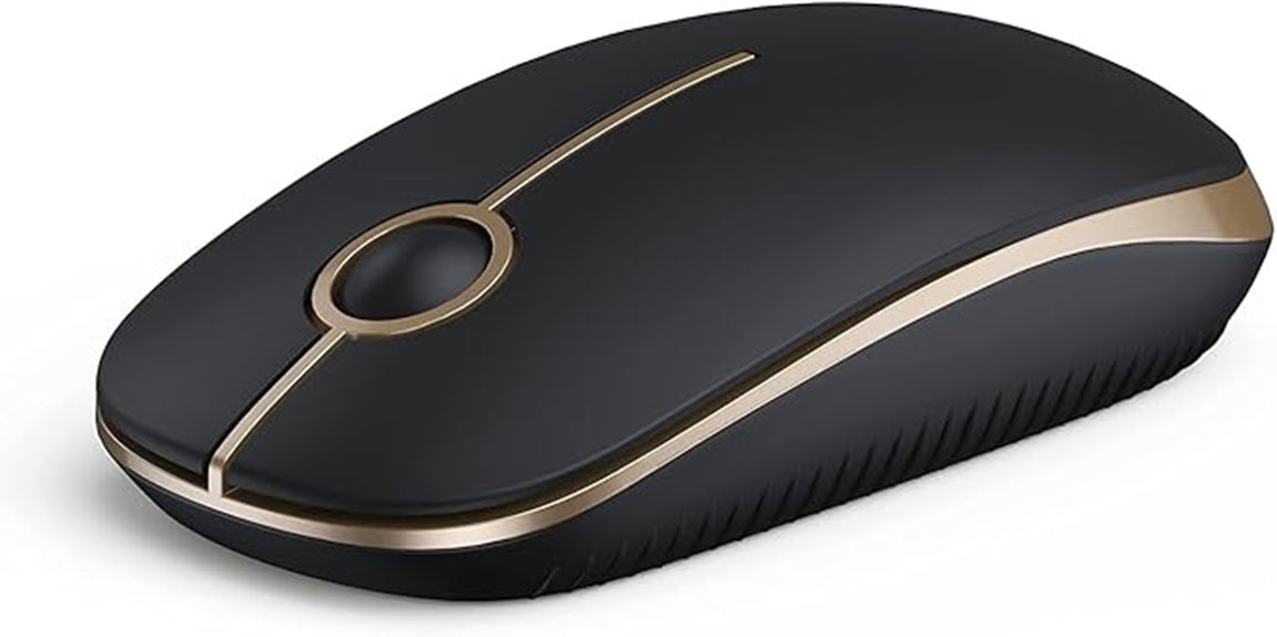 slim portable quiet mouse