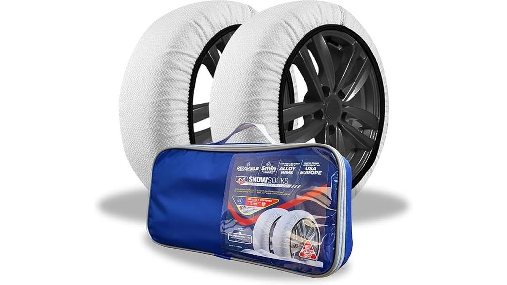 small tire snow socks