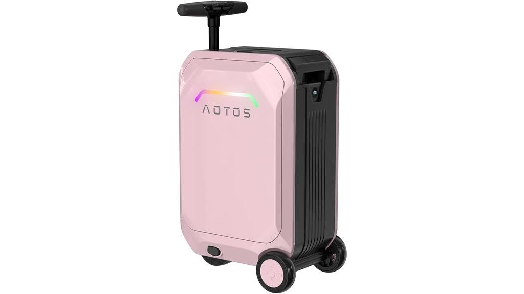 smart 22 inch tsa suitcase