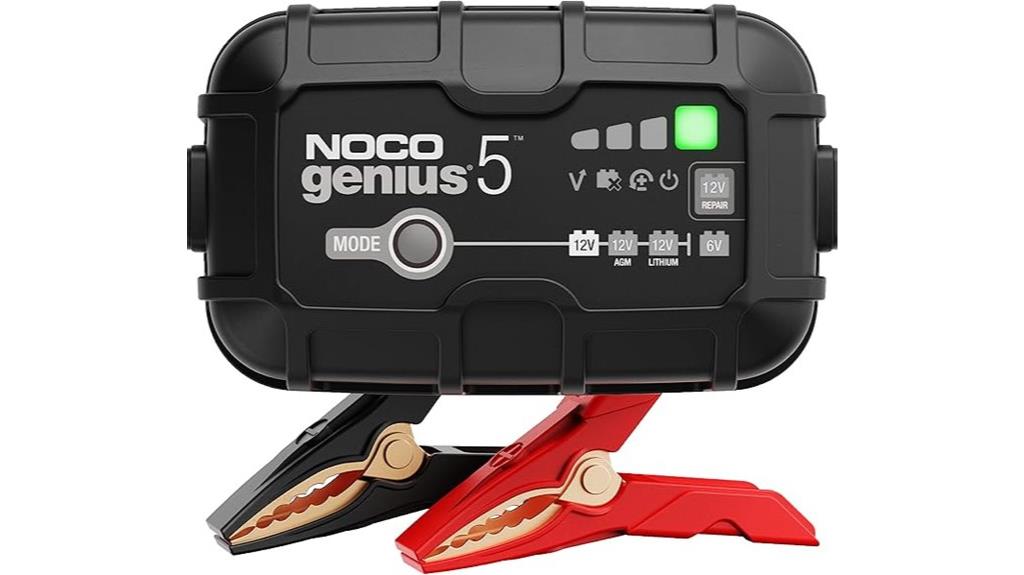 smart 5a battery charger