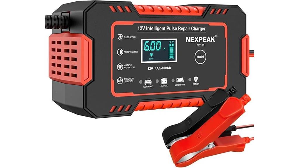 smart car battery charger