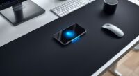 smart desk mats with wireless charging