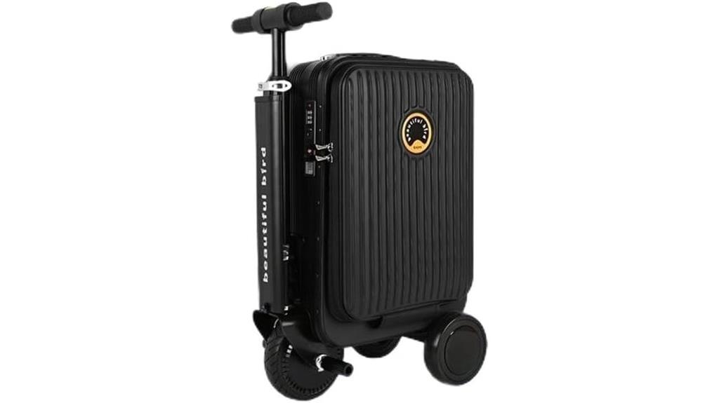 smart electric rideable luggage