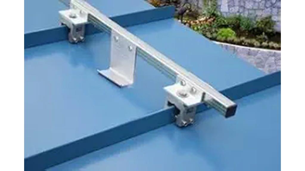 snow rail for standing seam