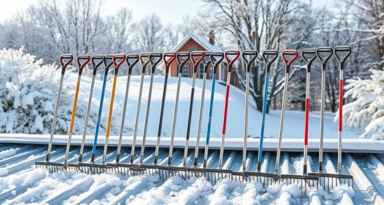 snow roof rake options