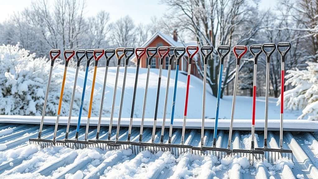 snow roof rake options