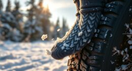 snow tire traction socks