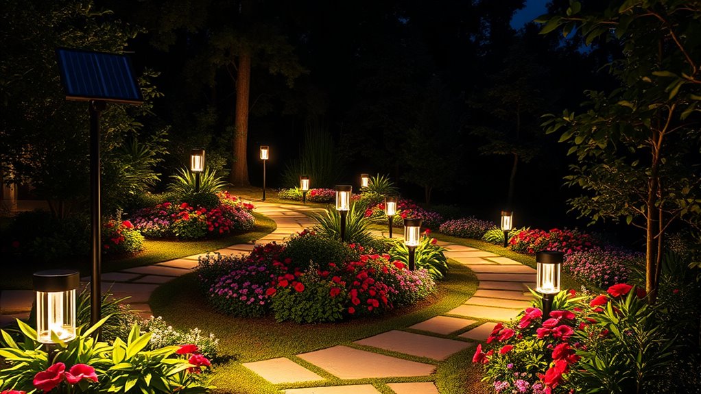 solar motion sensor lights