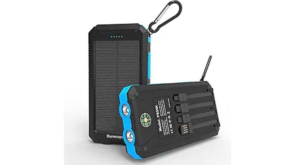 solar powered portable charger