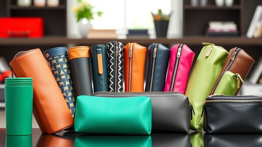stylish functional pencil cases