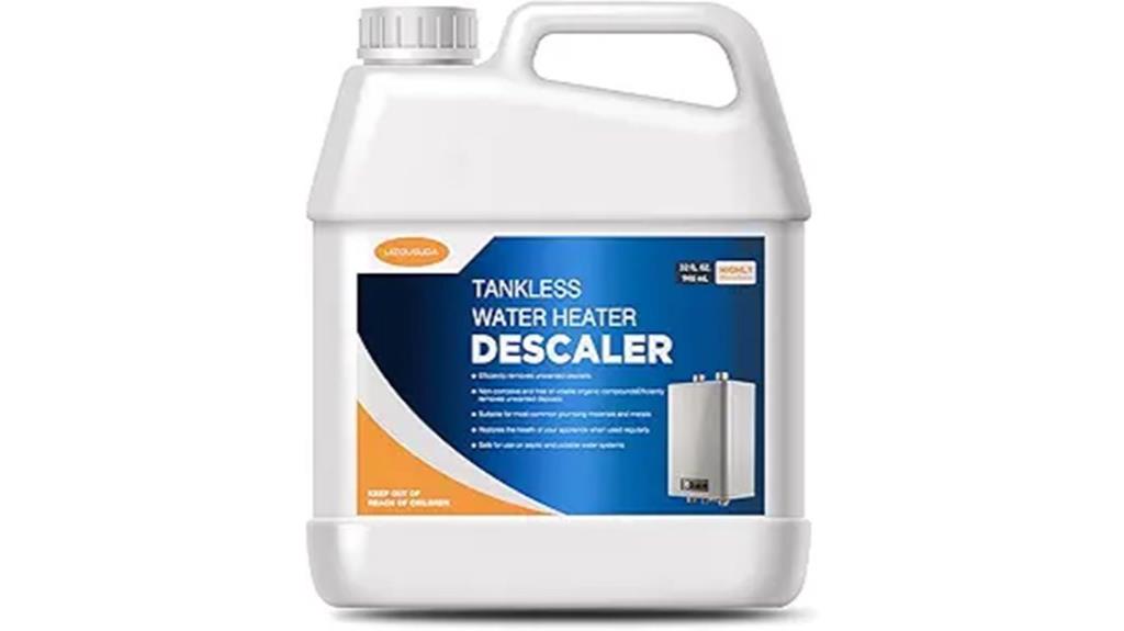 tankless water heater descaler