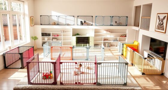 top adjustable baby enclosures