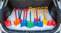 top compact snow shovels