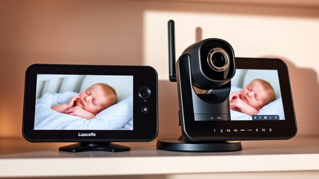 top dual camera baby monitors