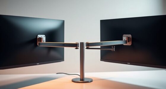 top dual monitor mounts