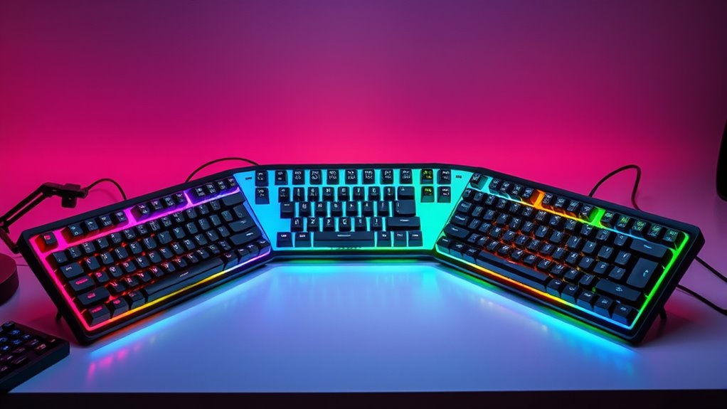 top gaming and typing keyboards