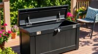 top heavy duty deck storage