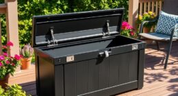 top heavy duty deck storage