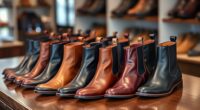 top leather chelsea boots