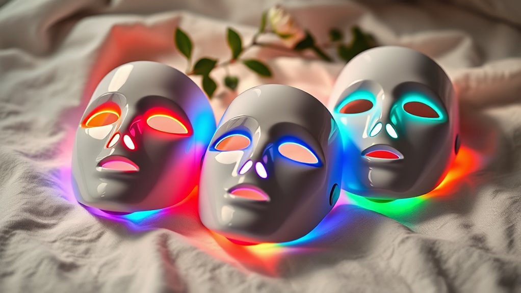 top led face masks