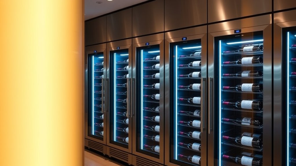 top luxury wine storage