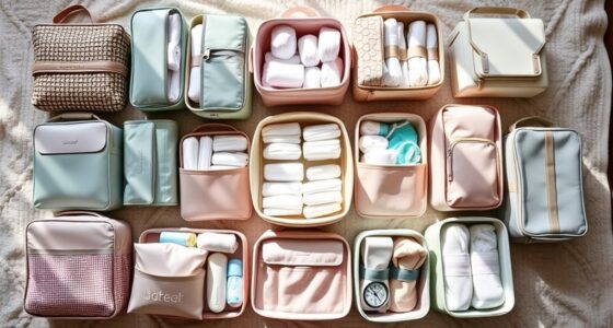 top portable diaper organizers