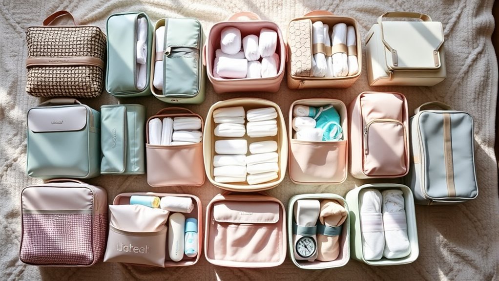 top portable diaper organizers