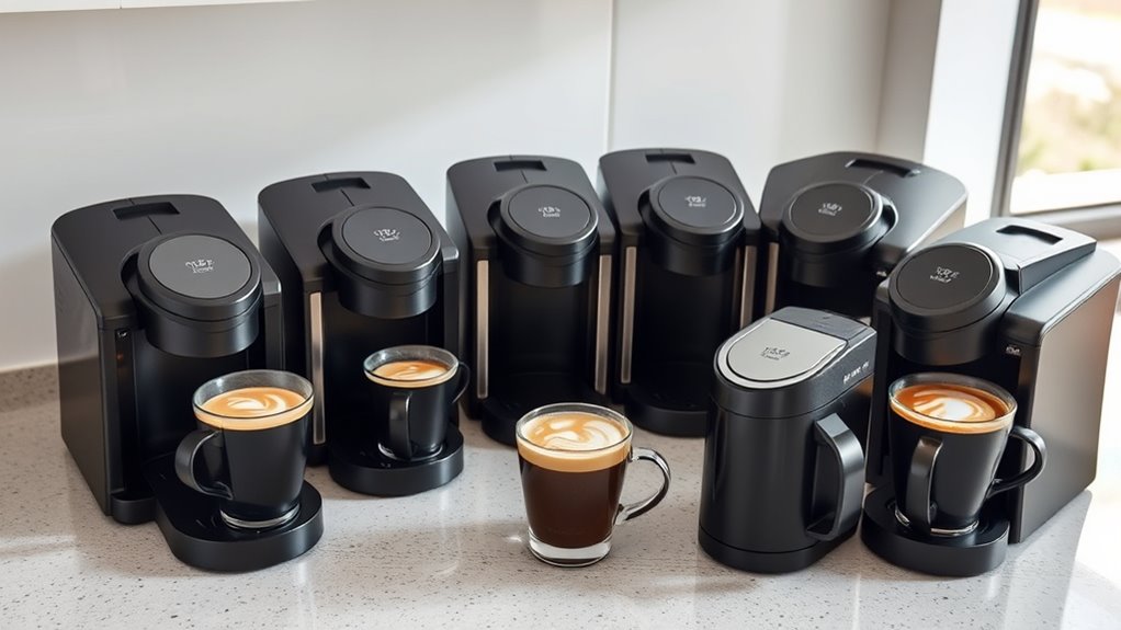 top single serve frother brewers