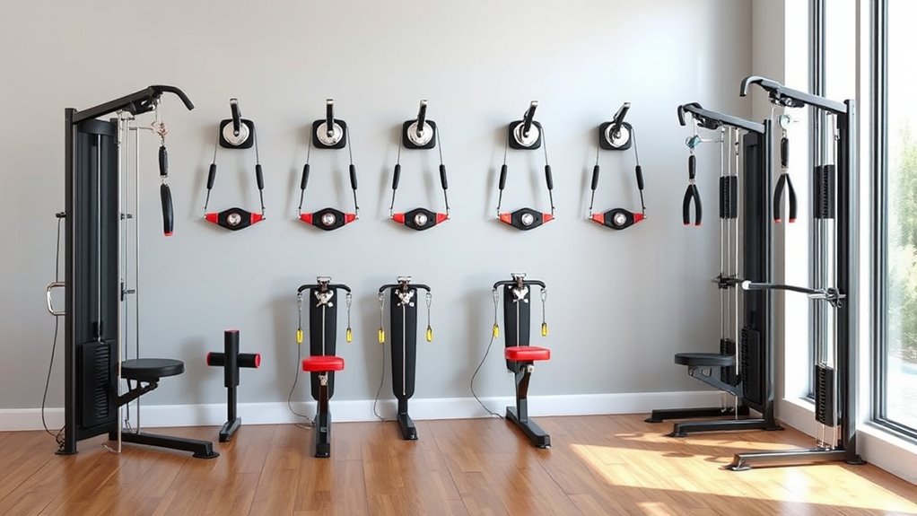 top small space cable machines