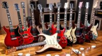 top tier professional electric guitars