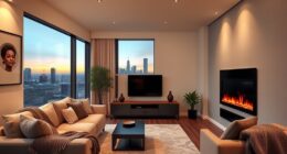 top ventless electric fireplaces