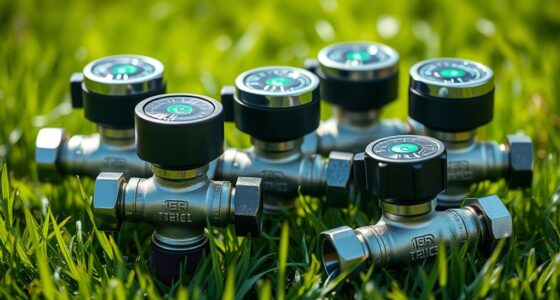 top water saving sprinkler valves
