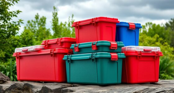top waterproof emergency storage bins