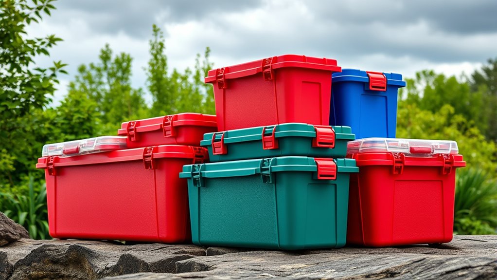 top waterproof emergency storage bins