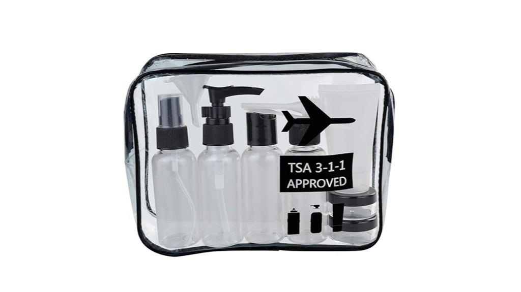 travel bottles tsa approved