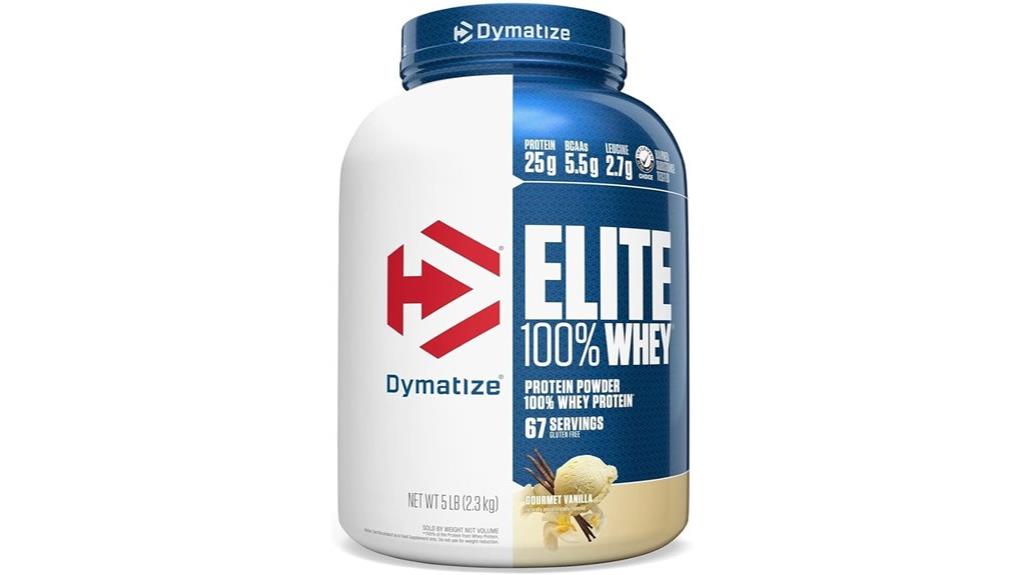 vanilla dymatize whey protein