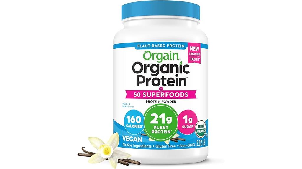 vegan protein powder vanilla