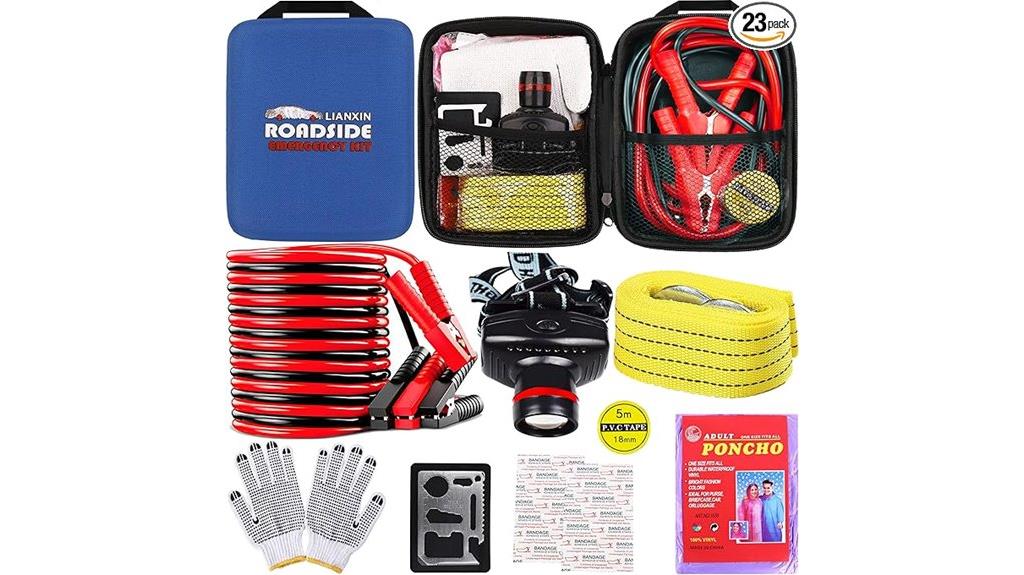 vehicle emergency jump start kit