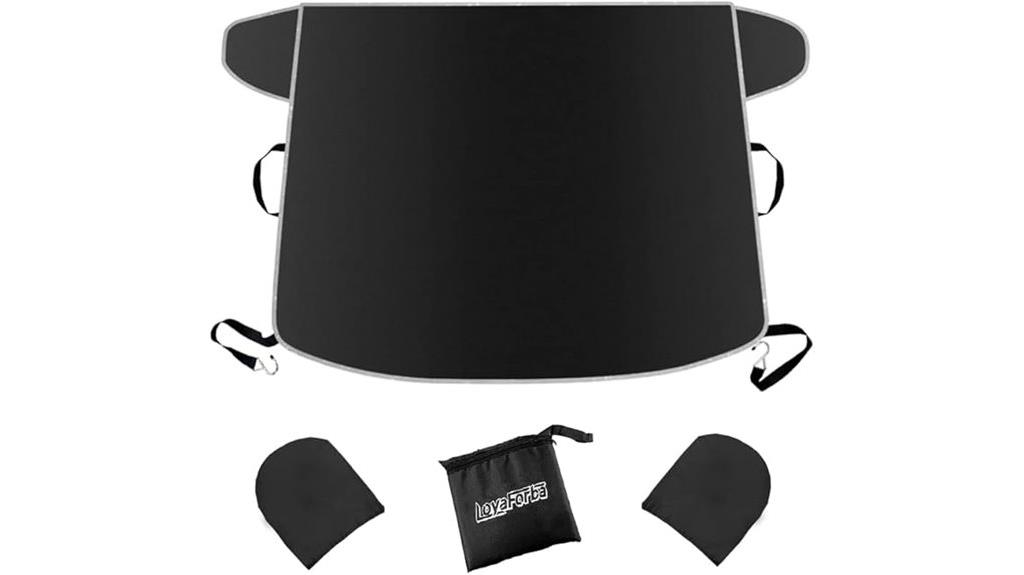 vehicle snow cover shield