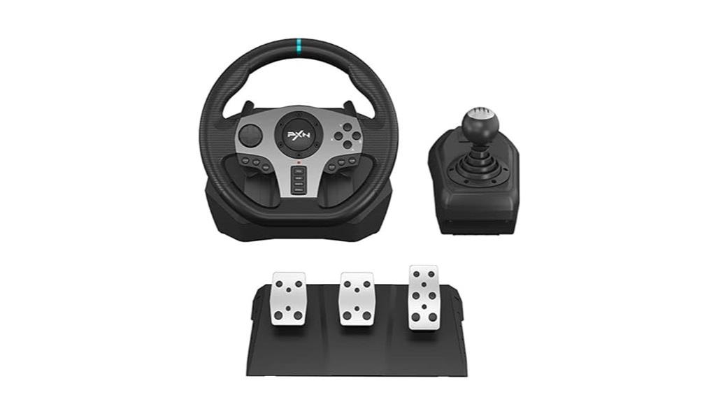 versatile gaming wheel compatibility