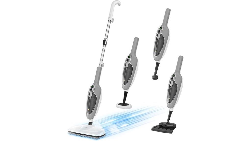 versatile handheld floor steamer