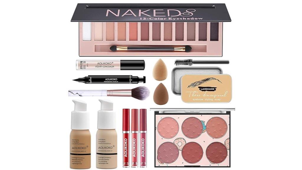 vibrant 12 color makeup kit