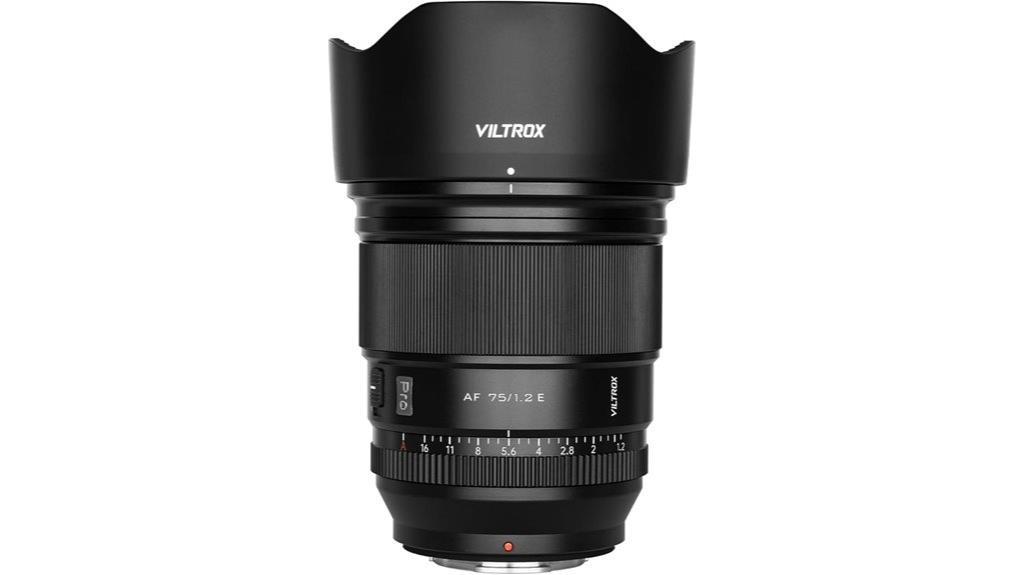 viltrox 75mm f 1 2 pro