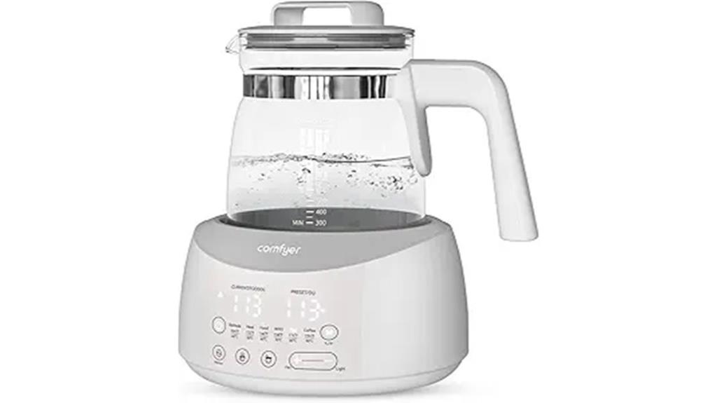 warm milk with night light